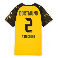 Dres Borussia Dortmund Yan Couto #2 Domáci pre Ženy 2025-26 Krátky Rukáv